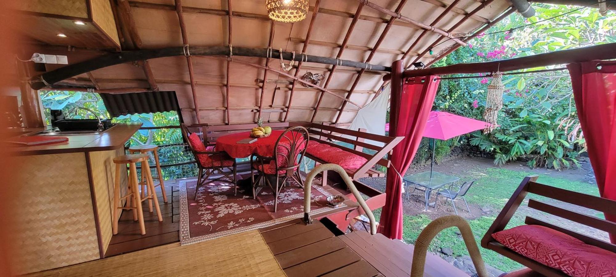 Location " La Pirogue " Maison D'Hotes A Moorea Haapiti エクステリア 写真